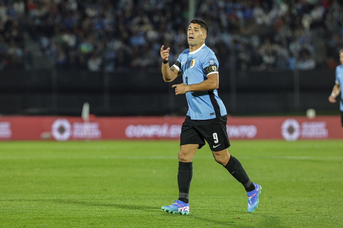 Último partido de Luis Suárez con la Celeste. Foto: Foco UY&nbsp;