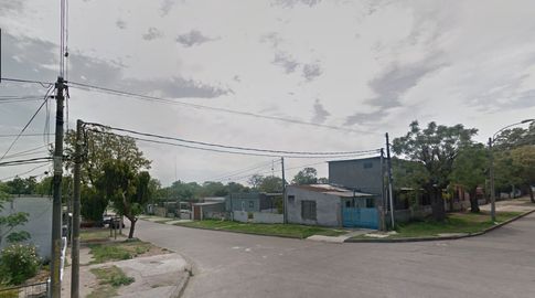 La zona del barrio Tres Ombúes donde ocurrió el homicidio, Gregorio Camino y José Castro. 