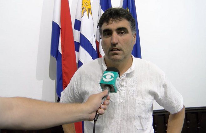 Andrés Lima, intendente de Salto.