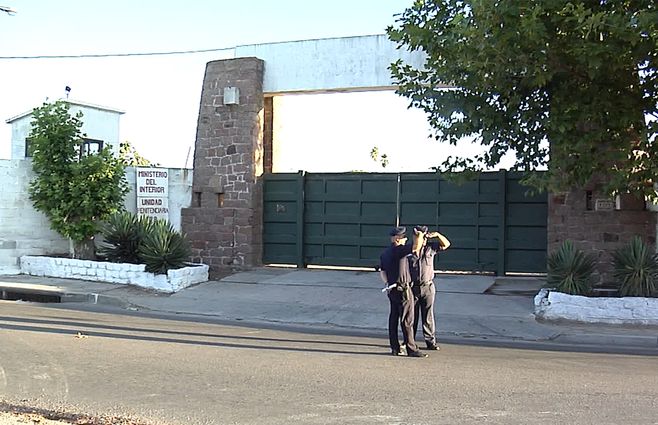 Cárcel de Domingo Arena, donde fueron recluidos militares procesados por crímenes de la dictadura. (Foto: archivo).