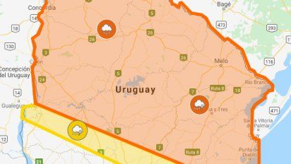 se mantiene alerta meteorologica para gran parte del pais