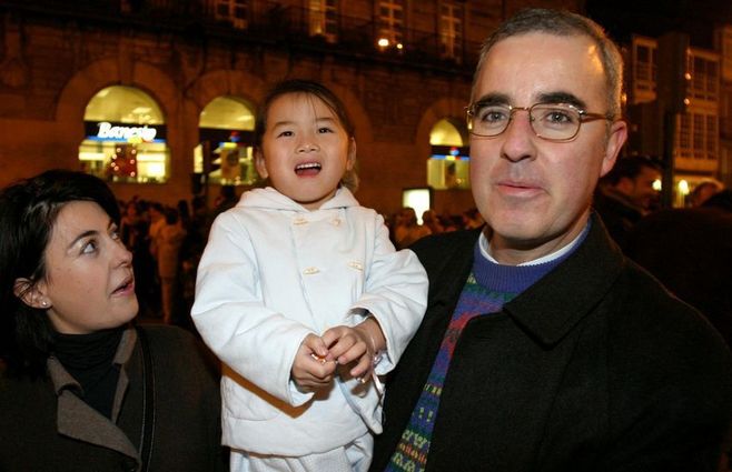 Porto, Asunta y Basterra en tiempos en que eran familia&nbsp;