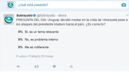 pregunta del dia