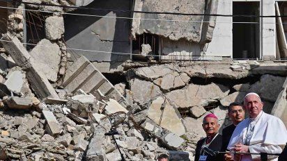 papa francisco parte de irak tras visita historica sin incidentes