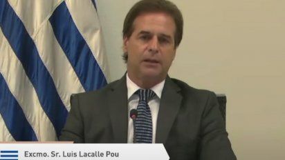 lacalle pou insto a maduro a abrir las puertas, la ventana, urgentemente a la democracia