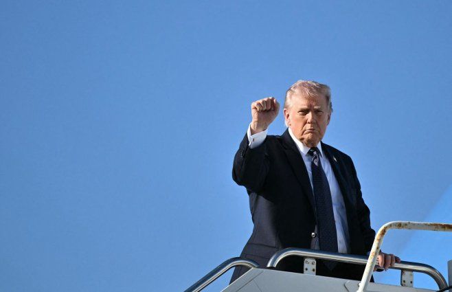 Donald Trump dijo que si fuera necesario enviaría tropas por tierra para invadir Irán. Foto: AFP