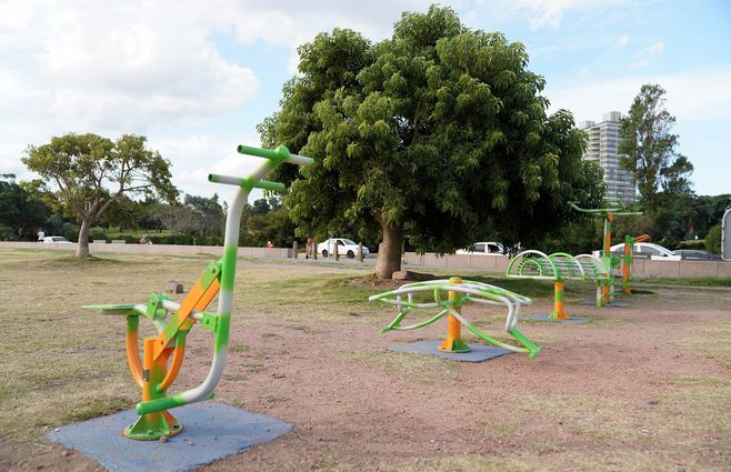 Juegos saludables en Punta Carretas
