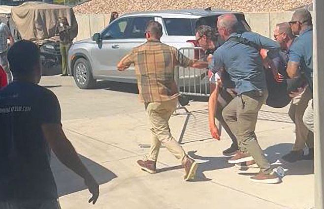Charlie Kirk, aliado de Trump, fue asesinado en una universidad de Estados Unidos. Foto: AFP