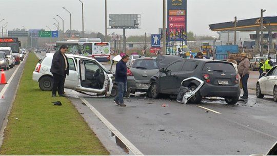 accidente ruta 101 aeropuerto