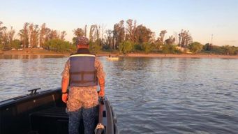 Prefectura de Paysandú en el río Uruguay. Foto: Armada Nacional.