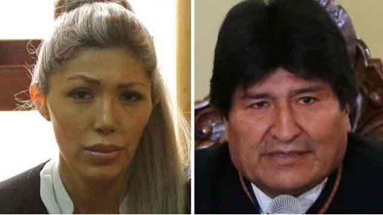 Gabriela Zapata, Evo Morales