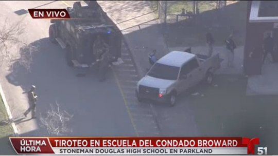 Ya son 17 los muertos tras el tiroteo en una escuela secundaria de EE.UU.