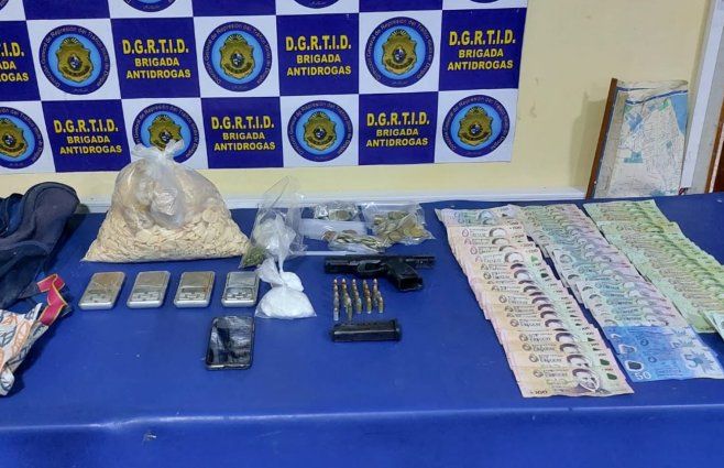 Foto cedida a Subrayado. Las pertenencias del detenido.