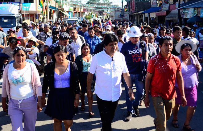 Evo Morales. Foto: AFP