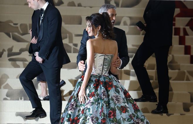 Amal Ramzi Clooney, Gala MET 2018