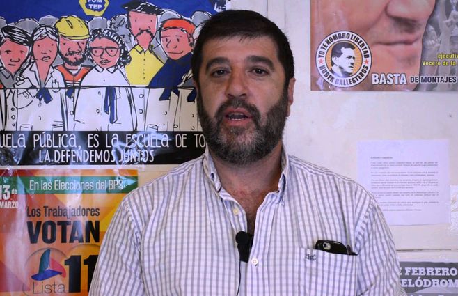 Fernando Pereira, presidente del PIT-CNT