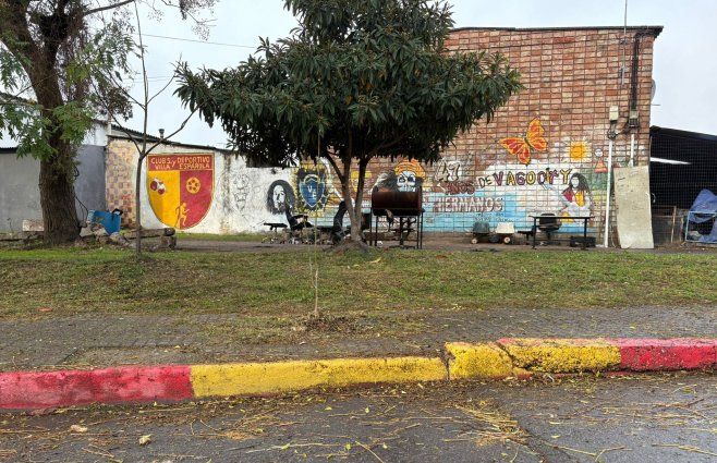 Foto: Subrayado. Escena del homicidio en Punta de Rieles, donde trabajó la Policía.