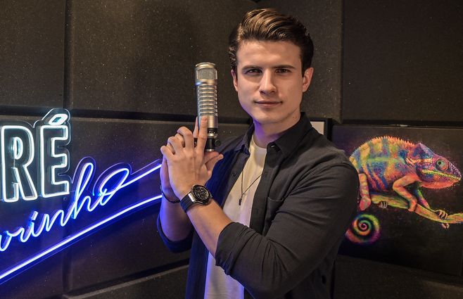 André Marinho, comediante de 27 años, exbolsonarista