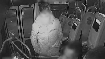 Foto de archivo. Rapiña a ómnibus.