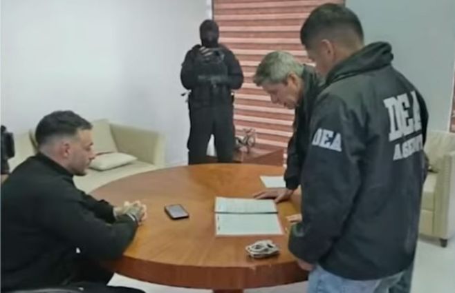 Sebastián Marset se declaró no culpable de los cargos que lo acusa Estados Unidos y va a juicio. Foto: TV oficial de Bolivia.
