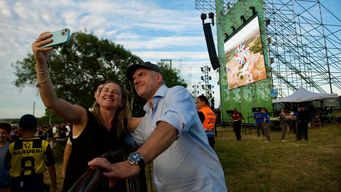 Foto: Presidencia. Yamandú Orsi en Rocha.