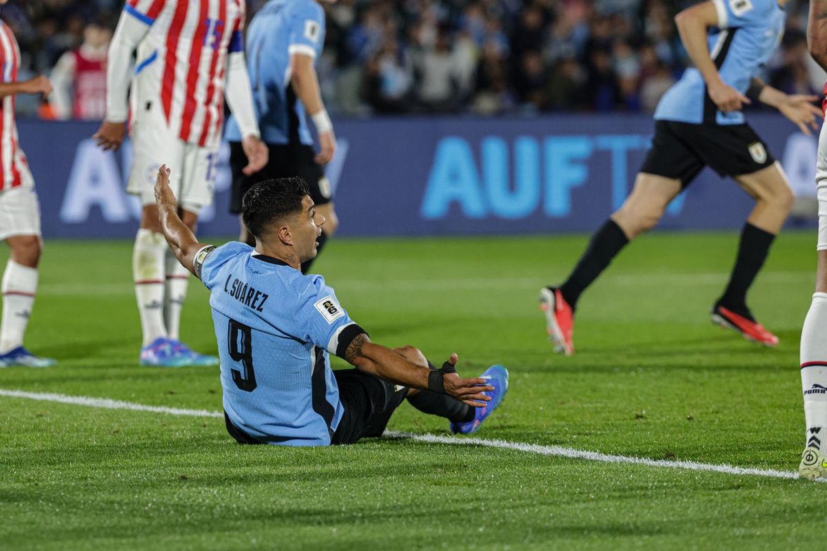 Último partido de Luis Suárez con la Celeste. Foto: Foco UY&nbsp;