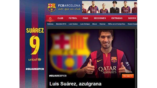 FIFA bloquea la presentación de Suárez como jugador del Barça