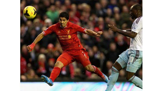 Luisito Suárez, imbancable: hoy marcó ante el West Ham