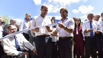 Lacalle Pou inaugura el Centro de Políticas Sociales del Mides en la zona de Casavalle. Foto: FocoUy.