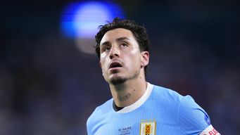 Josema Giménez en la Copa América de Estados Unidos, como capitán. Foto: AFP