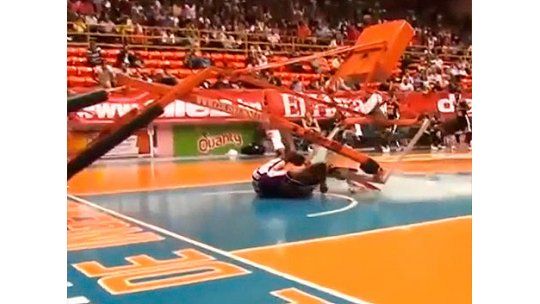 Exhibición de los Globetrotters casi termina en tragedia