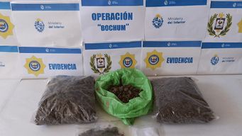 iba con mas de un kilo de marihuana en bicicleta, fue detenido y termino condenado