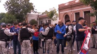 operativo clasico domingo: 739 policias afectados, controles de seguridad, zona de exclusion y vallado