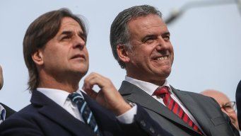 Orsi y Lacalle Ppu, juntos. Foto: FocoUy