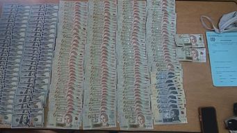 Foto cedida a Subrayado. Lo incautado al delincuente cuando pretendió salir del edificio.