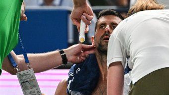 Foto: AFP. Djokovic, jugador de tenis.