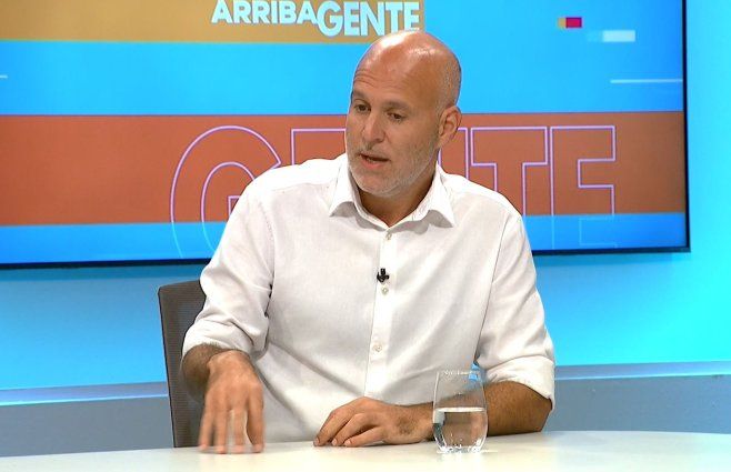 Foto: canal 10. Francisco Legnani, intendente de Canelones.