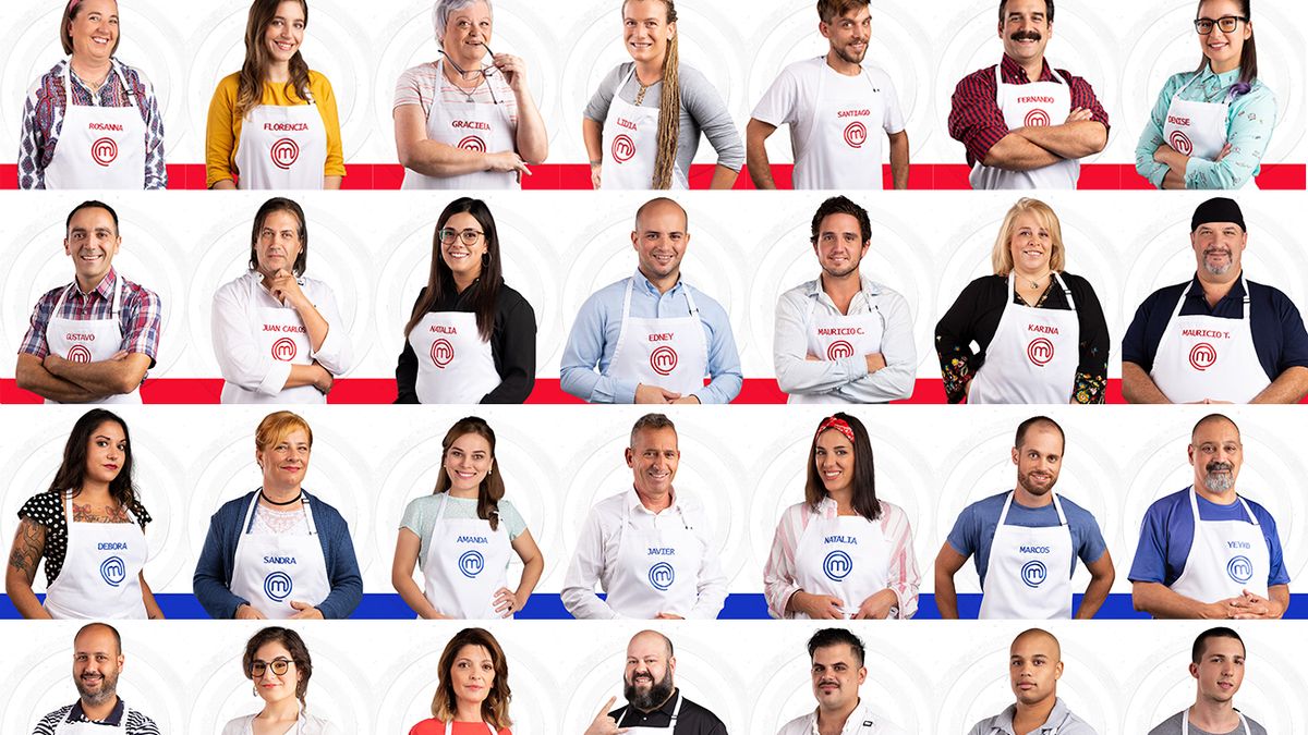 Conocé a los 28 participantes de la nueva temporada de MasterChef