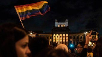 Foto: FocoUy, archivo. Marcha de la Diversidad, Montevideo.