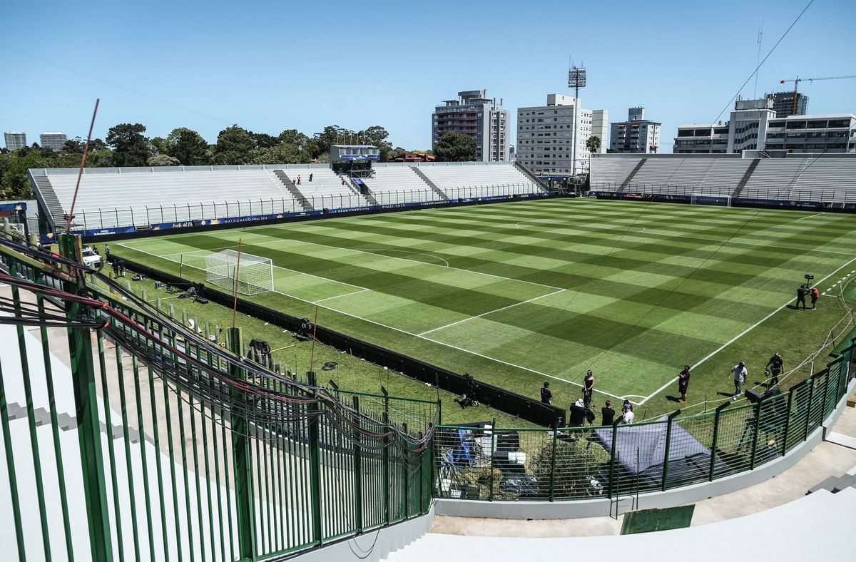 Foto: Conmebol. Estadio Domingo Burgueño Miguel, en Maldonado. Foto: Conmebol. Estadio Domingo Burgueño Miguel, en Maldonado.