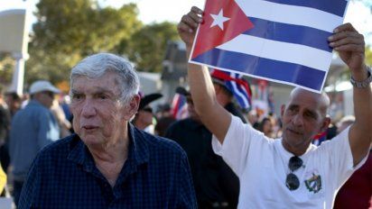 Luis Posada Carriles en su última aparición pública en 2010