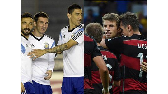 Argentina y Alemania por la gloria en la gran final del Maracaná