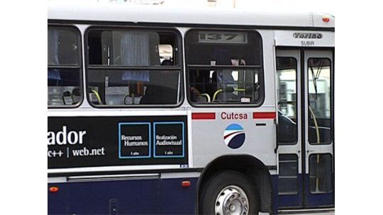 Paro en líneas de Cutcsa en reclamo de seguridad