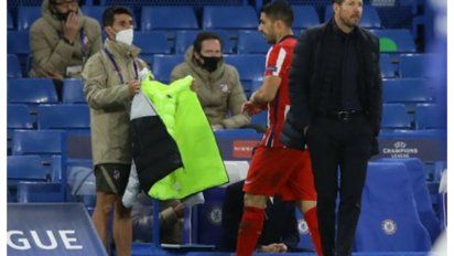 atletico madrid cayo ante chelsea, quedo eliminado de la champions y suarez no pudo convertir