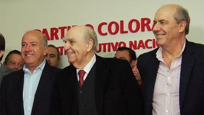 sanguinetti y amorin batlle acuerdan una lista comun al senado