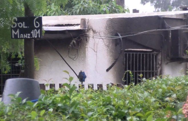 Foto: Subrayado. Vivienda incendiada en Salinas Norte.