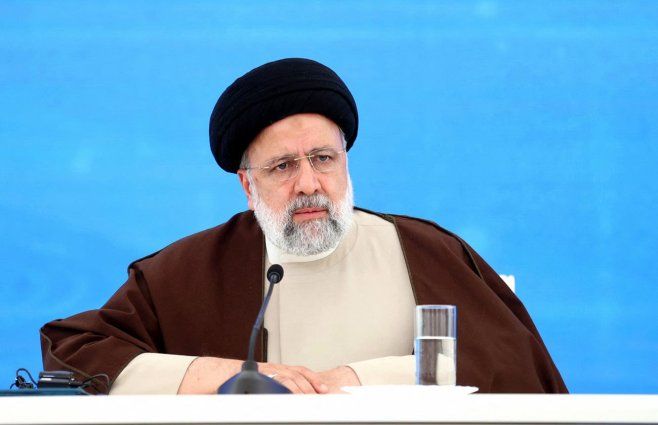 Foto: Presidencia de Irán, vía AFP. Presidente iraní, Ebrahim Raisi.