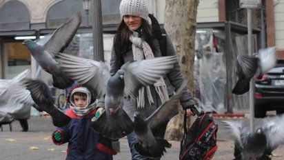 temperatura minima de 5ºc en gran parte del pais este fin de semana