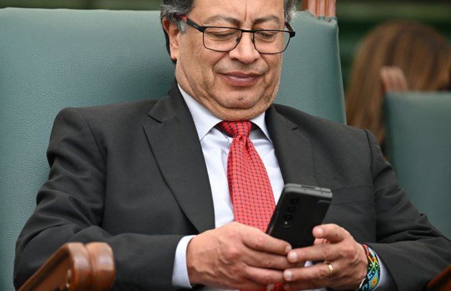 Foto: AFP. Gustavo Petro, presidente de Colombia.