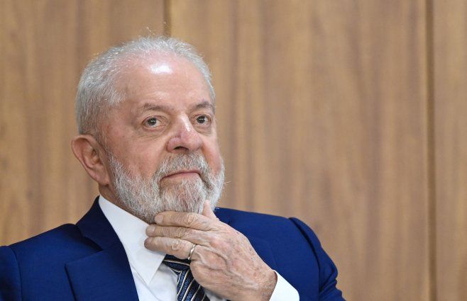 Foto: AFP. Luiz Inácio Lula da Silva, presidente de Brasil.